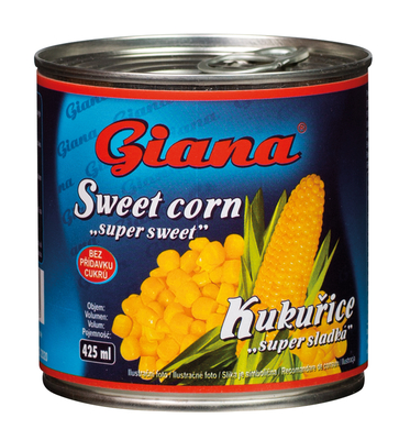 Kukurica vákuovaná ,,super sladká